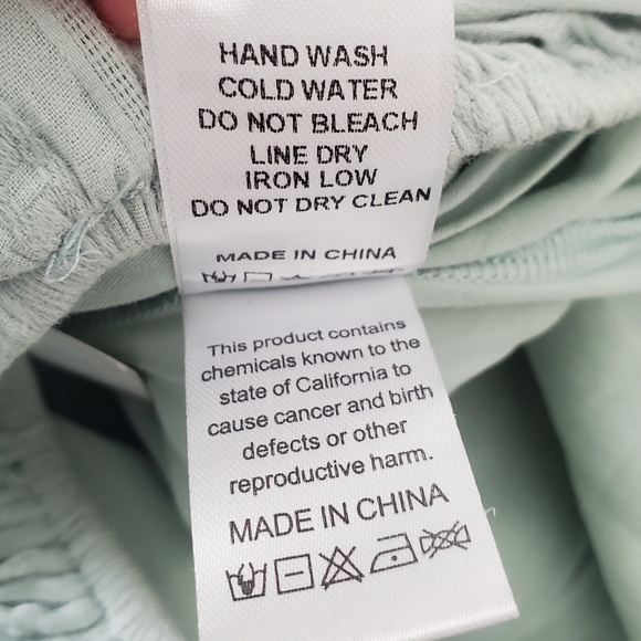 Promesa Saving Grace Sage Green High Low Above Knee Boho Halter Dress S Feminine - Picture 12 of 15